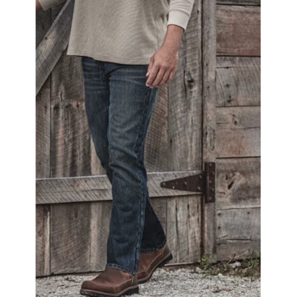 New ~ REDHEAD ~ Relaxed Flex-Fit Straight-Leg Denim Pants Size 36 X 34 - Picture 8 of 8